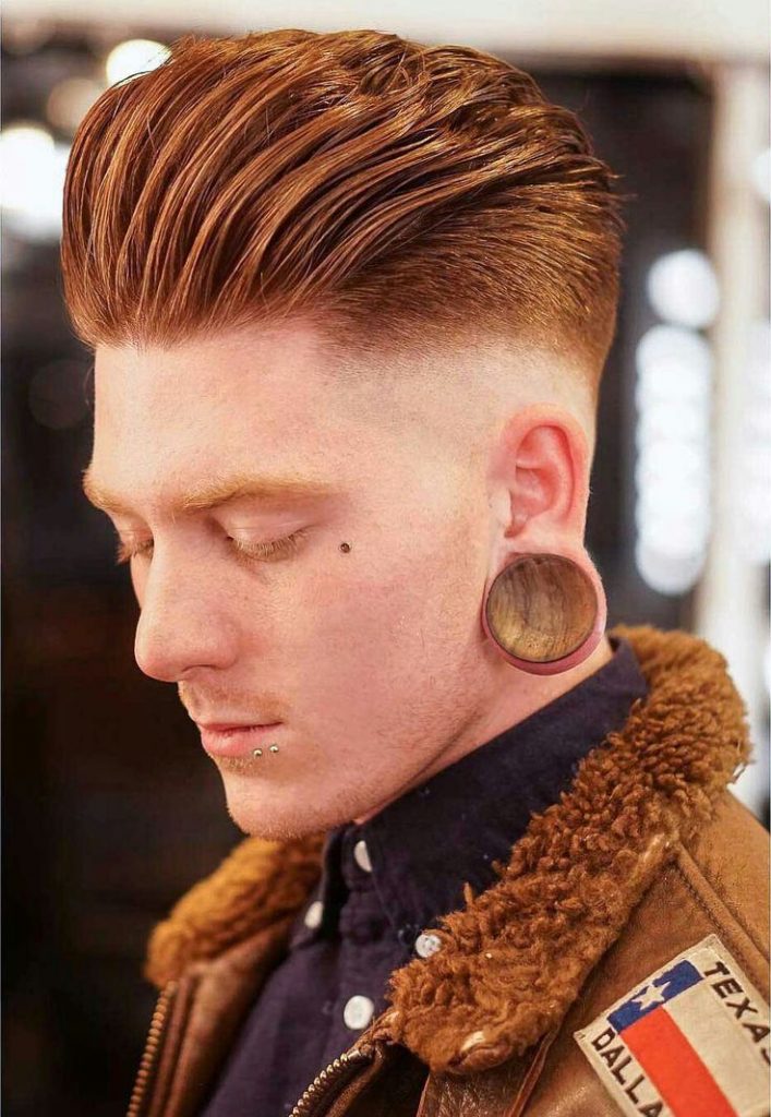 Men's long pompadours: Fashion and classic hairstyle trends 15 ideas