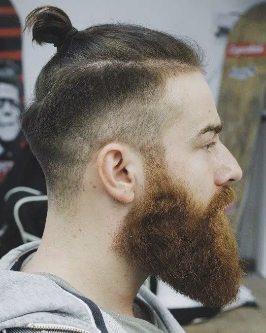 Men's Bundle Styles: From Viking haircuts to modern top knots 15 ideas