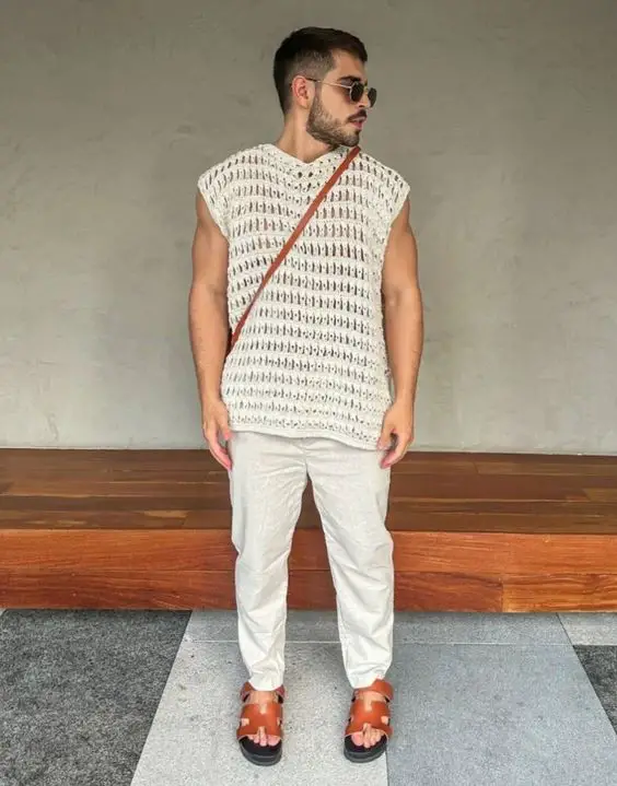 Top men's summer styles of 2024: Beach and street chic 74 ideas