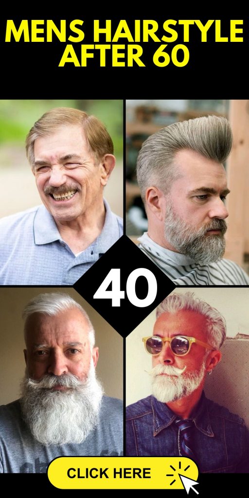 Stylish haircuts and trends for men in their 60s and over 40 ideas