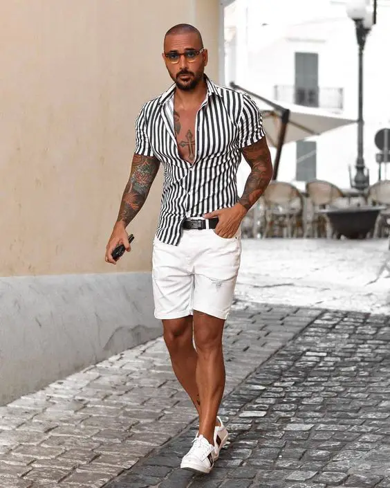 Top men's summer styles of 2024: Beach and street chic 74 ideas