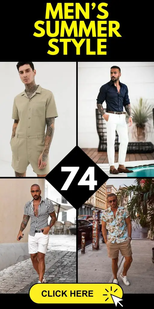 Top men's summer styles of 2024: Beach and street chic 74 ideas