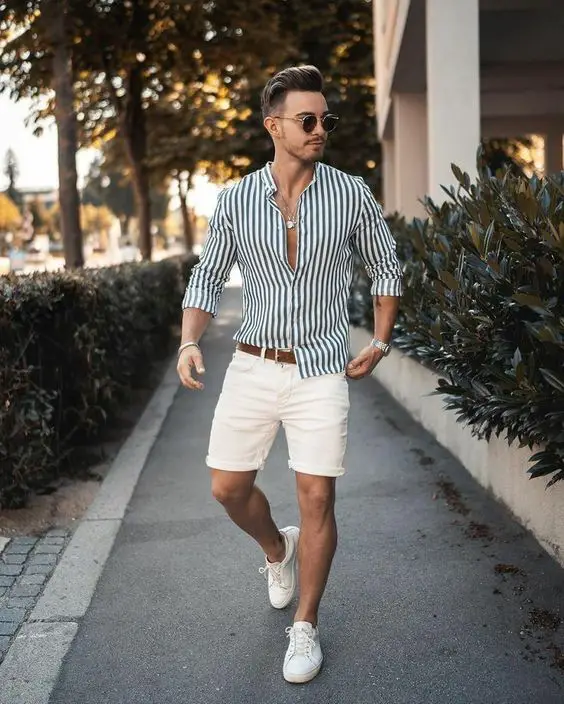 Top men's summer styles of 2024: Beach and street chic 74 ideas