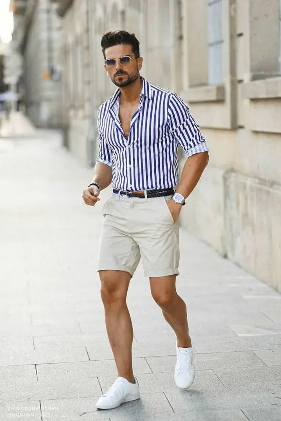 Top men's summer styles of 2024: Beach and street chic 74 ideas