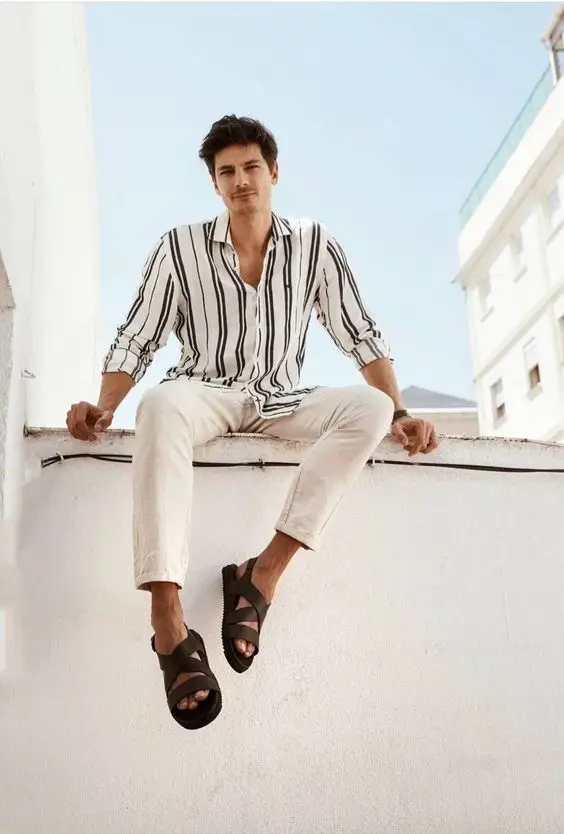Men's summer fashion 23 ideas: Casual chic and vintage touches