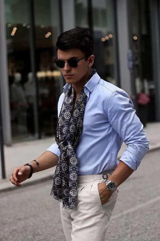 Men's scarves for summer 22 ideas: Style, fashion and how to wear