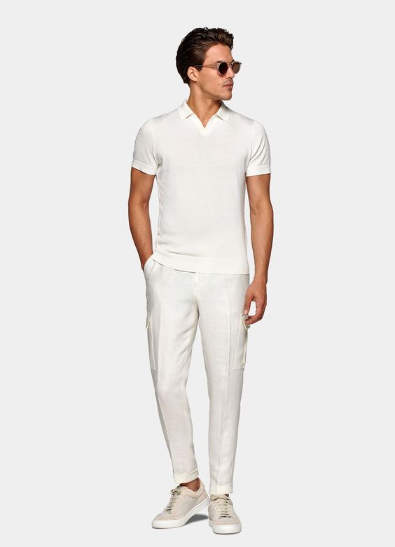 Inspiration for the modern man in an all-white outfit 23 ideas