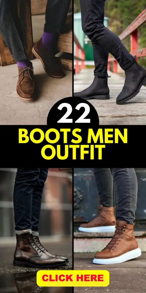 Men's Boots 22 Ideas: Outfits for every occasion and season