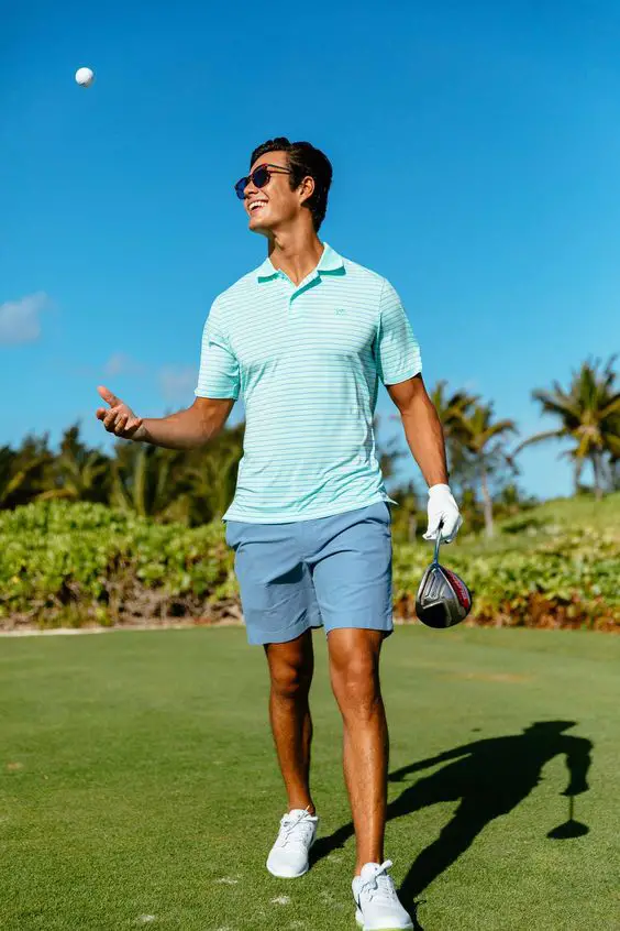 Stylish men's golf outfits 22 ideas: Seasonal fashion on the golf course