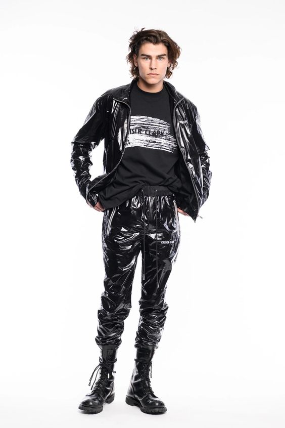 Discover the edgy world of men's leather pants 21 ideas