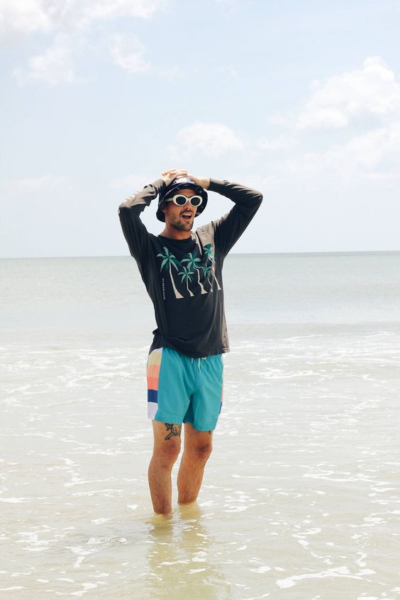 Summer Men's Beach Outfits 25 ideas