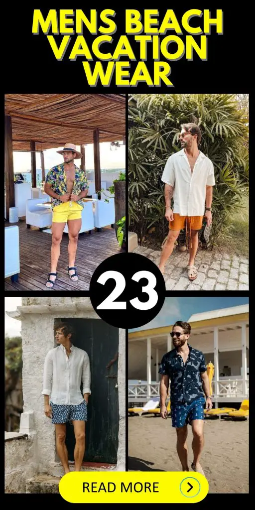 Men's Beach Style 23 Ideas: From casual to chic