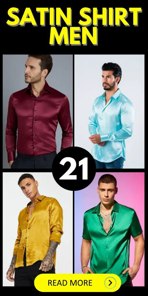 Men's Satin Shirts: 21 Style Ideas & Trends