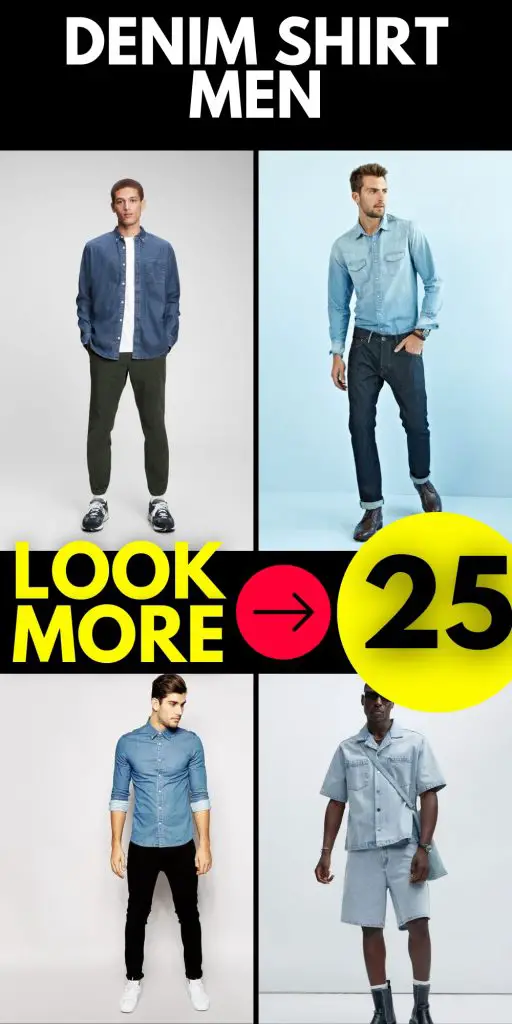 A guide to denim shirts for men 25 ideas: Styles from casual to classy