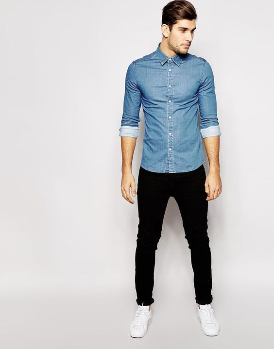 A guide to denim shirts for men 25 ideas: Styles from casual to classy