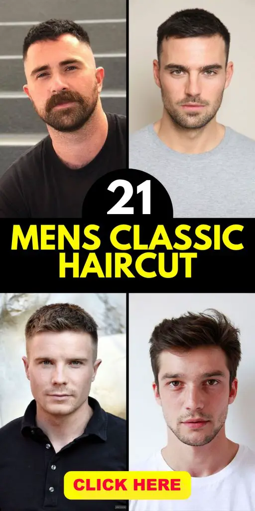 21 Classic Men's Haircut Ideas: Stylish, Classy, and Versatile Looks