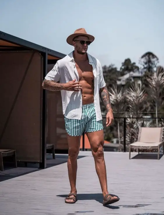Trendy beach shorts for men 22 ideas: a style guide for summer outfits