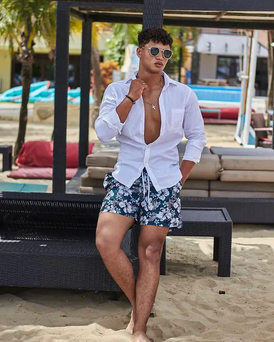 Trendy beach shorts for men 22 ideas: a style guide for summer outfits