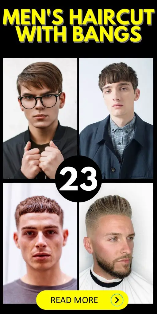 Trendy men's haircuts with bangs 23 ideas: Styles for every hair type and length