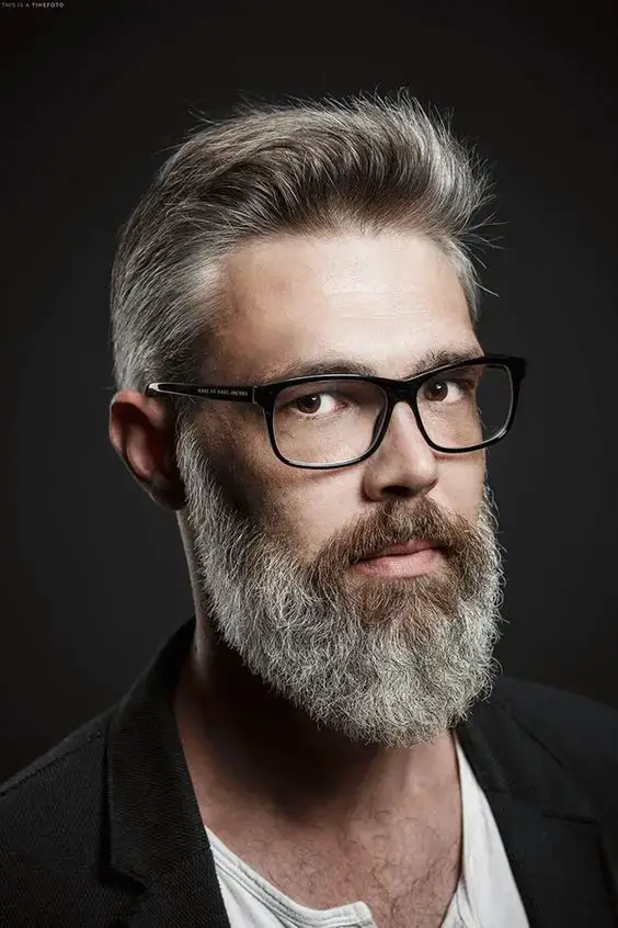22 Stylish Ideas for Men with Grey Beards: Embrace Your Silver Fox Look