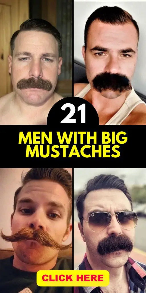 Top 21 Mustache Ideas for Men: Bold Looks for Men with Big Mustaches