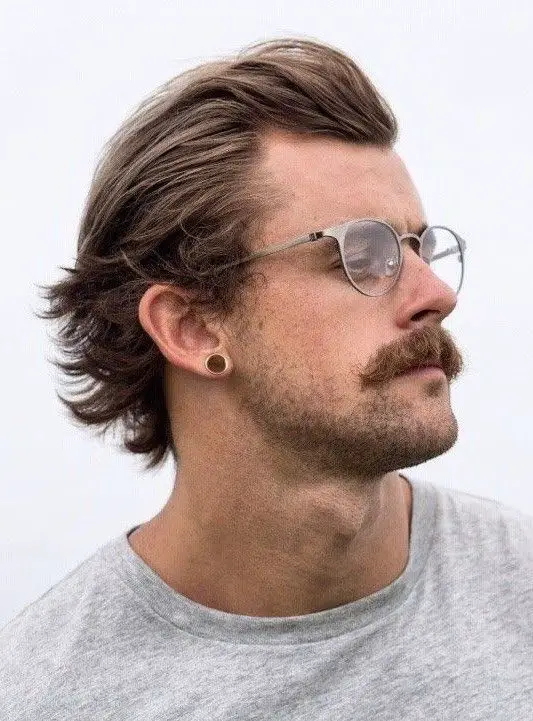 22 Ideas Inspiring Styles for Men's Long Hair with Mustache: Goatees, Beards & More