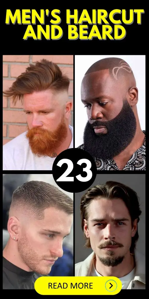 Discover 23 trendy men's haircut ideas and beard styles