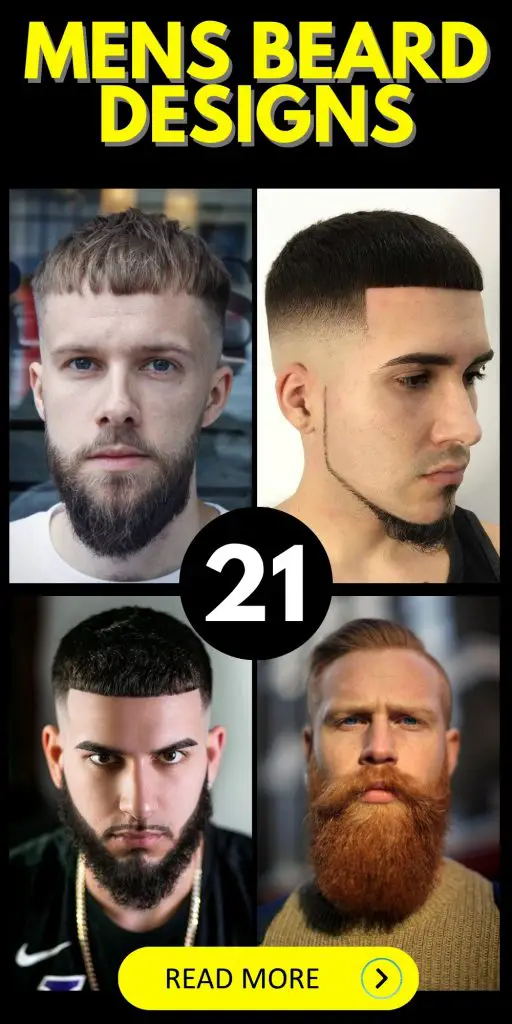 Top 21 Men's Beard Designs: Unique and Cool Ideas for Every Style