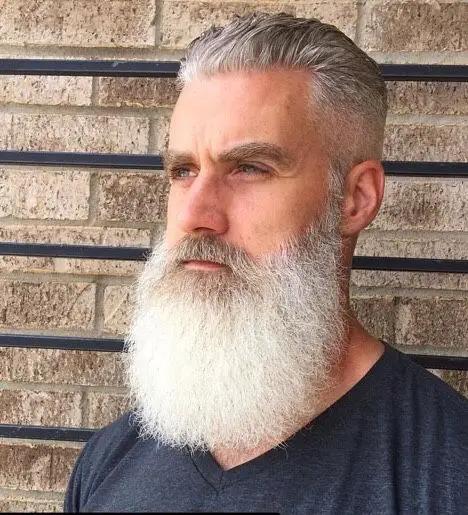 Transform your look: 20 awesome ideas for men with white beards