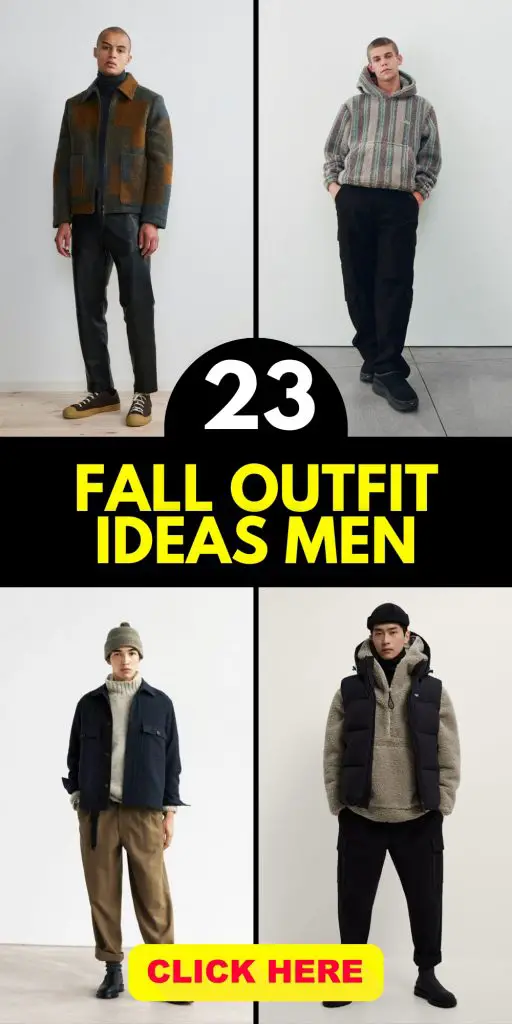 23 Fall Outfit Ideas for Men: Casual, Stylish, and Versatile Looks