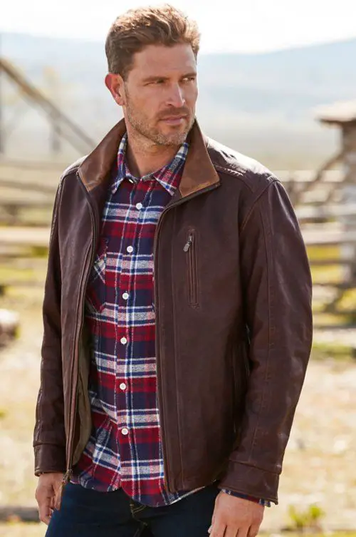 22 Ideas Stylish Mens Fall Leather Jacket Outfits: Classic, Vintage, and Modern Looks