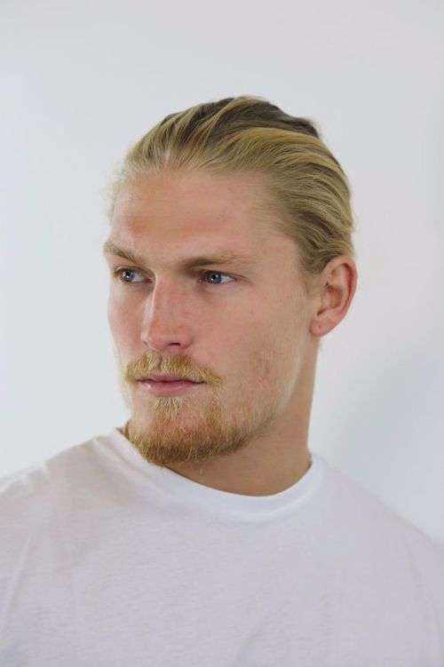 Discover 21 Stylish Hair and Beard Ideas for Blonde Men with Mustaches