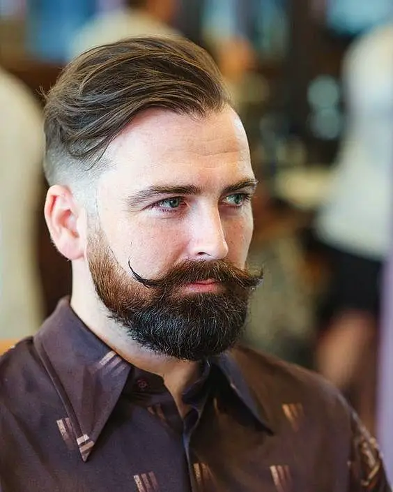 20 Stylish Ideas Mens Fade Haircut with Mustache Ideas for a Modern Look