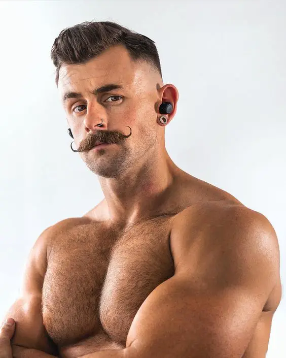 Discover 20 Stylish Muscle Man Mustache Ideas for a Bold and Strong Look