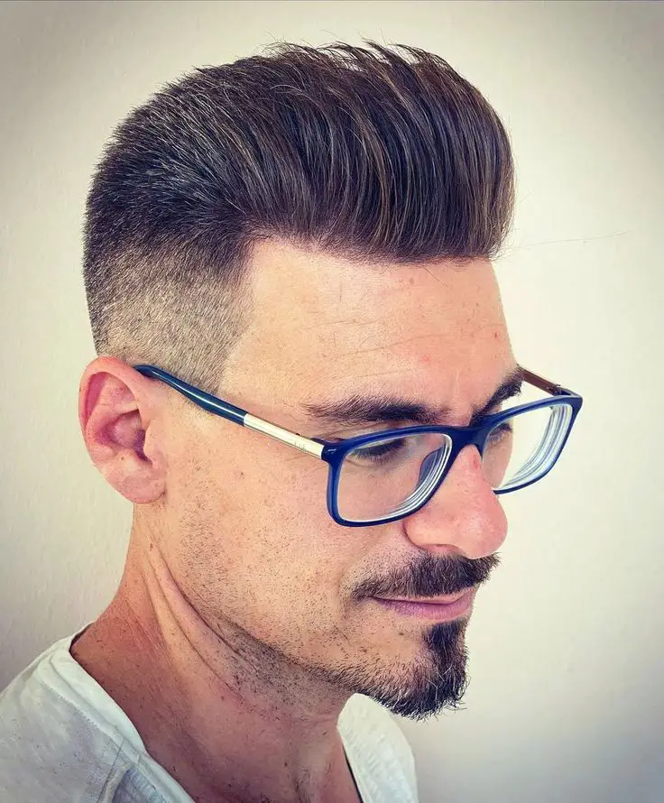 20 Stylish Ideas Mens Fade Haircut with Mustache Ideas for a Modern Look