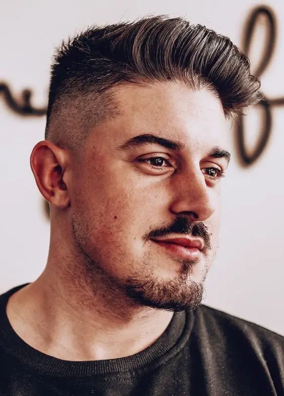 20 Stylish Ideas Mens Fade Haircut with Mustache Ideas for a Modern Look