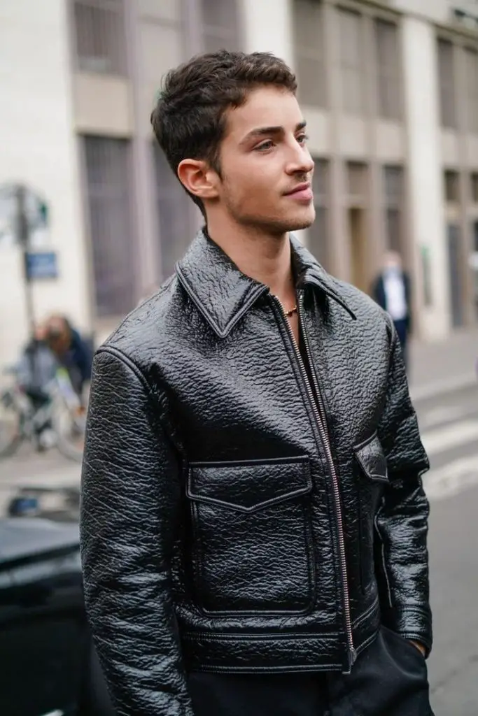 22 Ideas Stylish Mens Fall Leather Jacket Outfits: Classic, Vintage, and Modern Looks