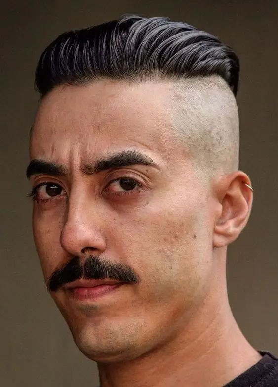 20 Stylish Ideas Mens Fade Haircut with Mustache Ideas for a Modern Look