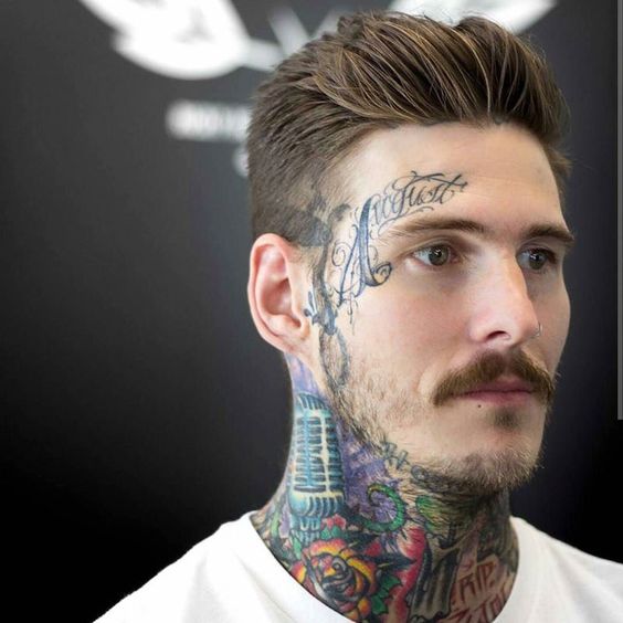 20 Stylish Ideas Mens Fade Haircut with Mustache Ideas for a Modern Look