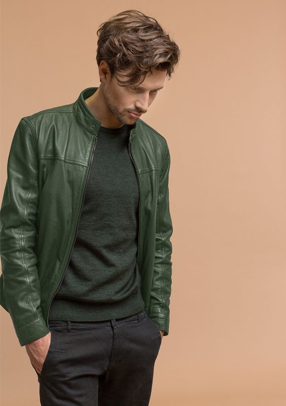 22 Ideas Stylish Mens Fall Leather Jacket Outfits: Classic, Vintage, and Modern Looks