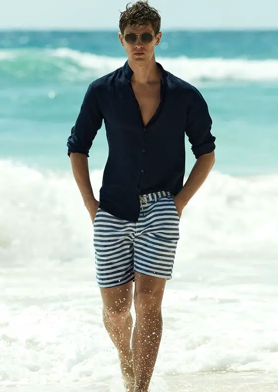 Fresh and Trendy Summer Beach Outfits for Men 2023 - mens-club.online