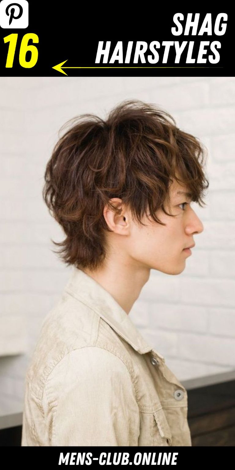 The Ultimate Guide to Stylish Shag Hairstyles for Men 16 Ideas - Fall