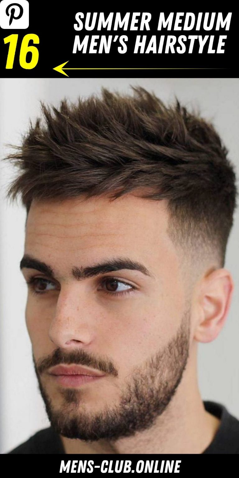 Mans Hairstyle Medium Summer 2023 Discover Trendy Medium Length Haircuts For A Stylish Summer Look 9910