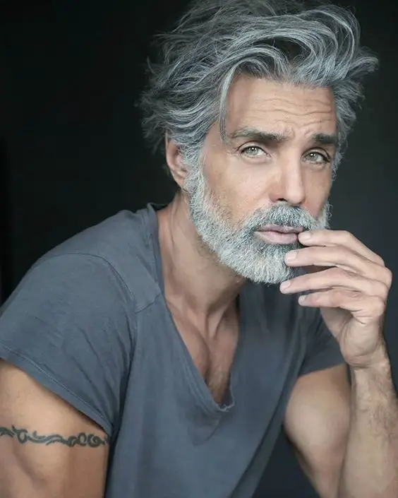 Grey Beards for Men: Embracing Your Silver Streaks with Style and ...