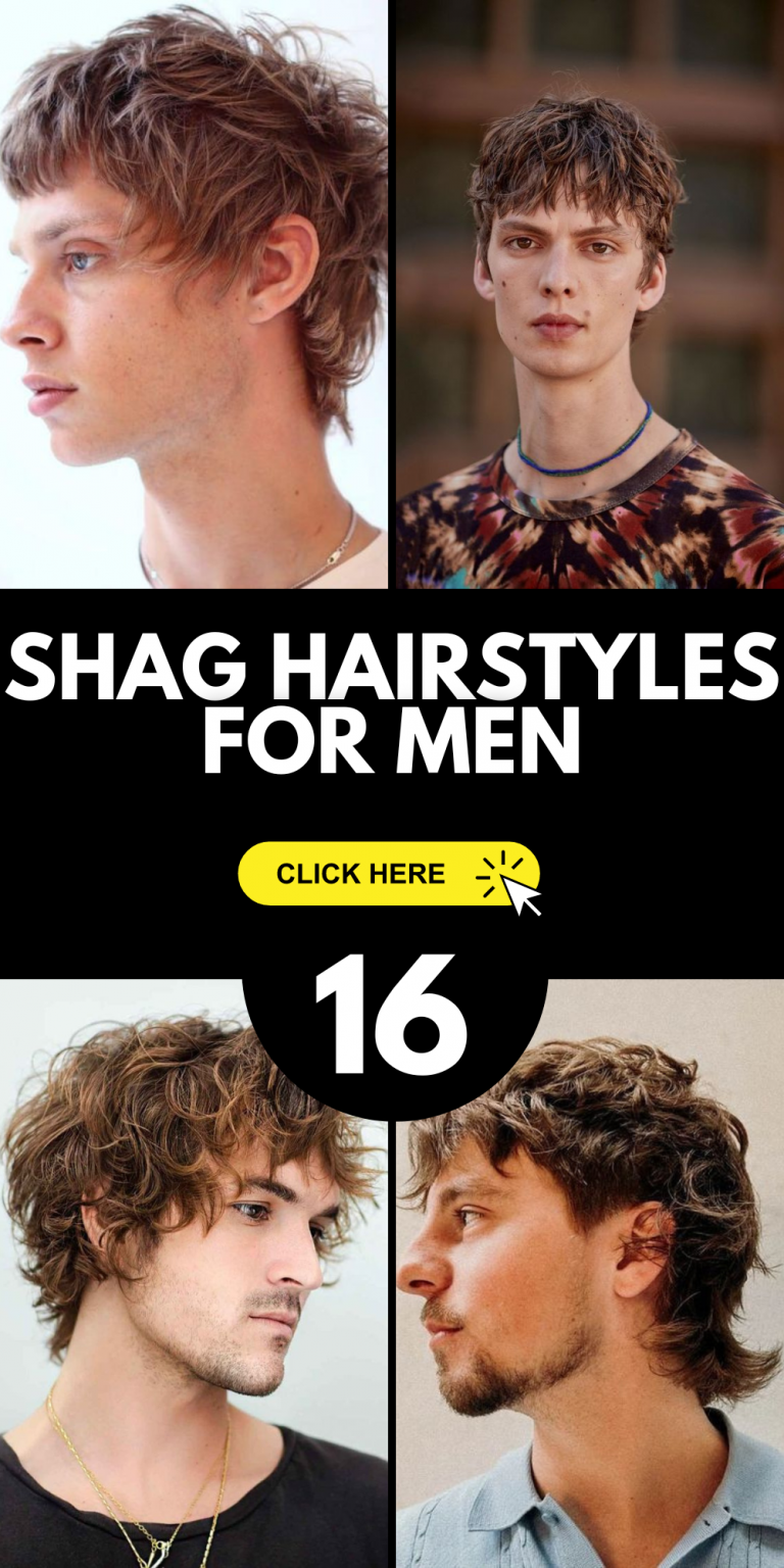 The Ultimate Guide to Stylish Shag Hairstyles for Men 16 Ideas - mens ...