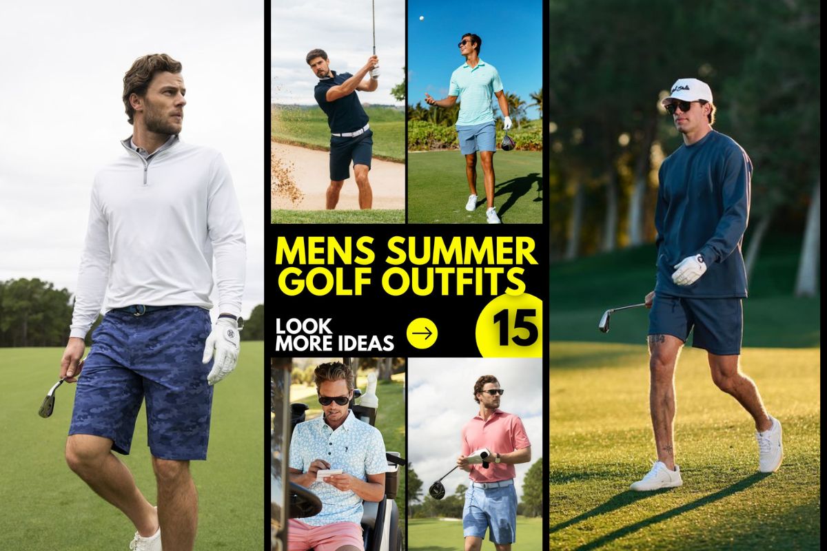 The Ultimate Guide to Stylish Men's Summer Golf Outfits 15 Ideas mens