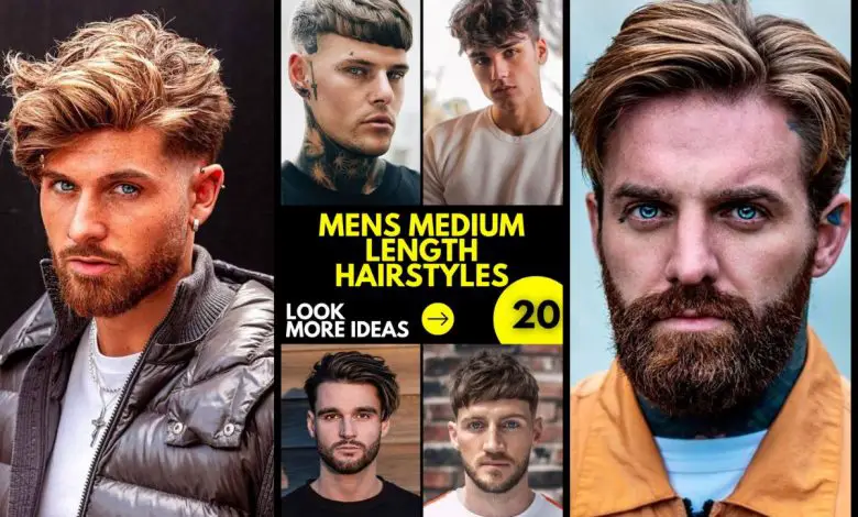 Comprehensive Guide to Men's Medium Length Hairstyles 20 Ideas - mens ...