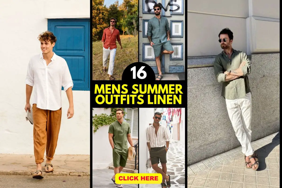 Experience the Ultimate Comfort: Men's Summer Outfits with Linen ...