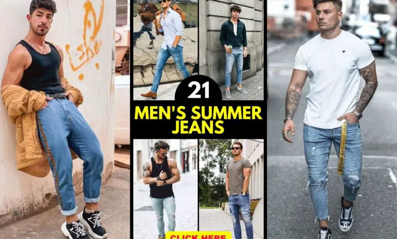 Men's Summer Jeans 21 Ideas: The Ultimate Guide for Style and Comfort ...