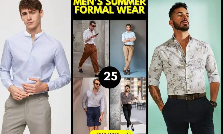 Men's Summer Formal Wear 25 Ideas - mens-club.online